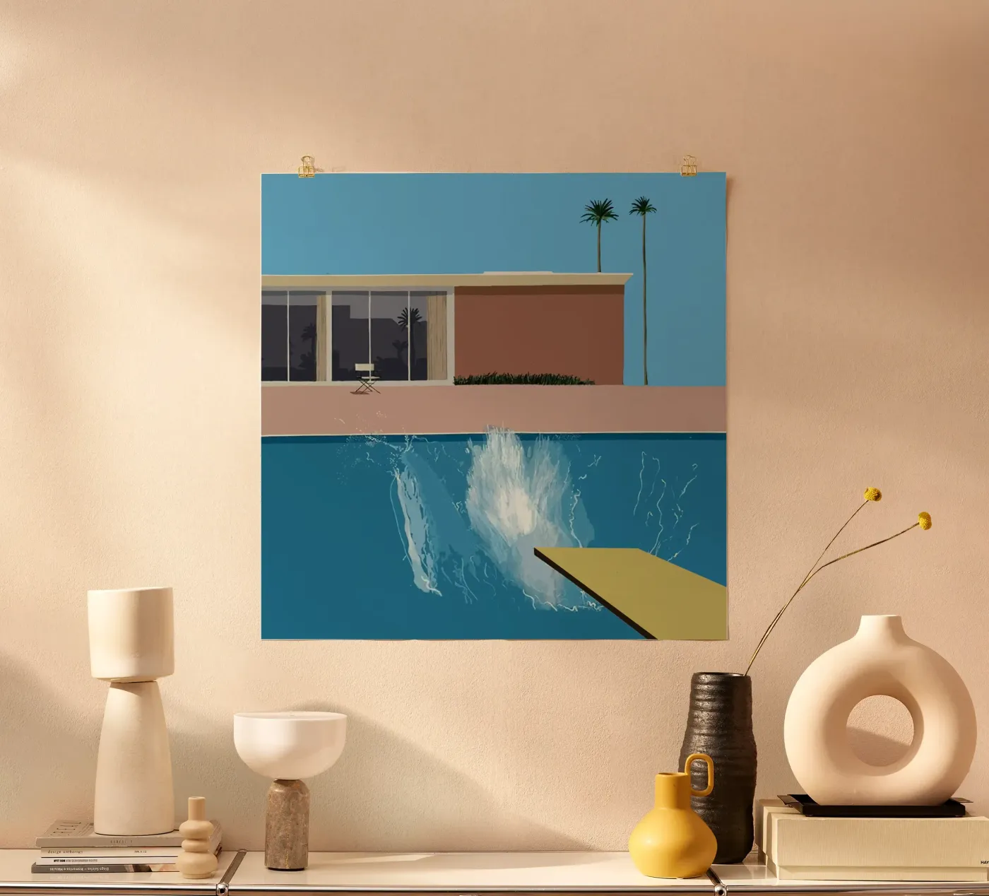 David Hockney poster da Harmony Gallery