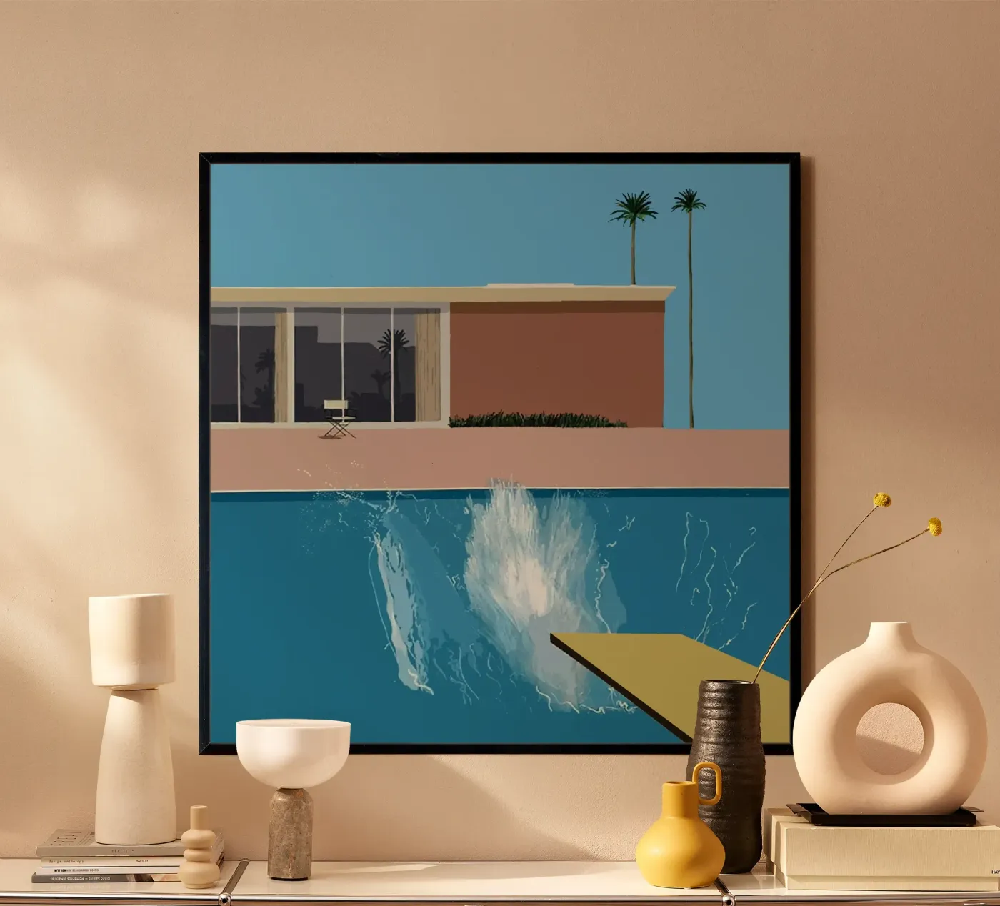 David Hockney poster da Harmony Gallery