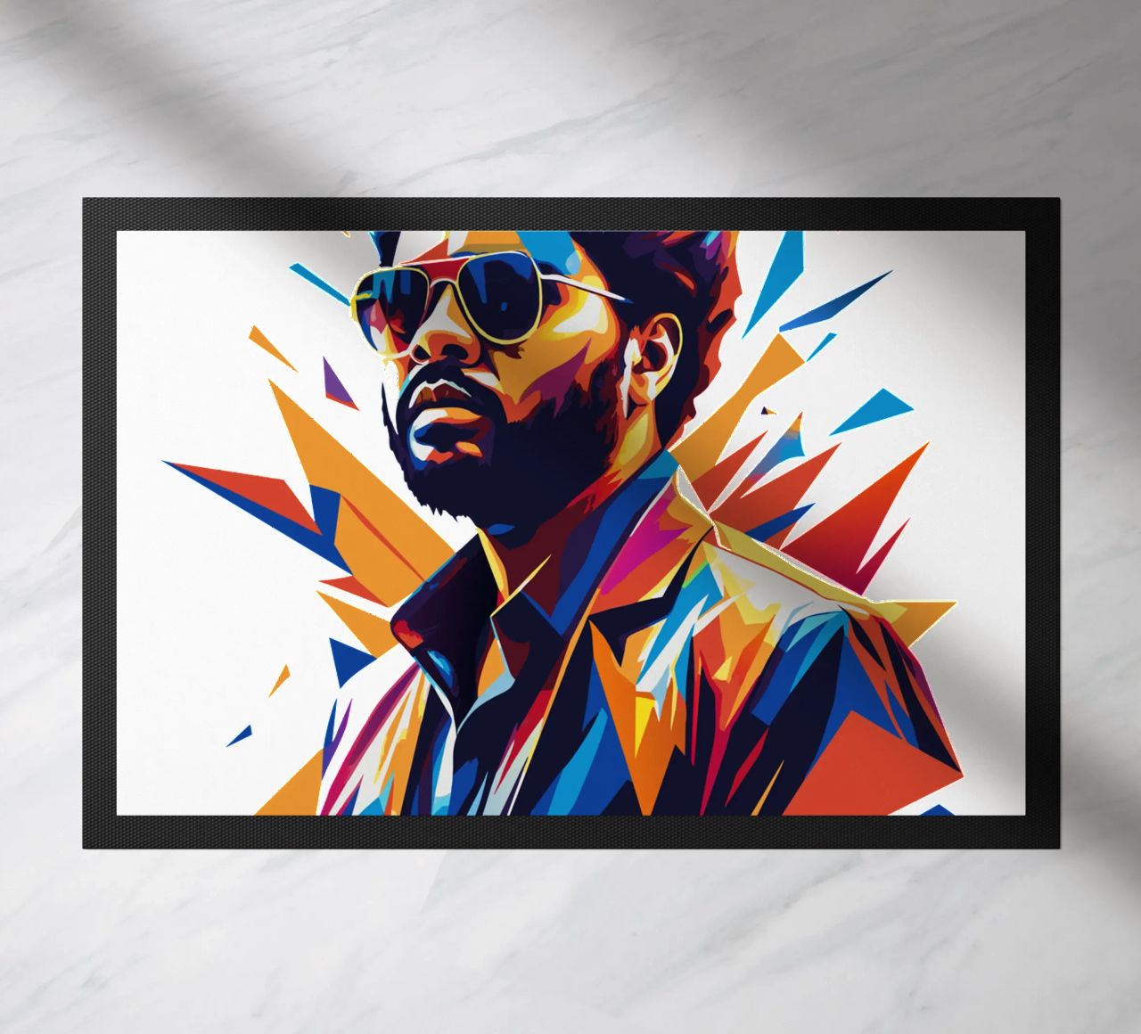 Khalid Portrait in WPAP Pop Art zerbino da vectorartnesia