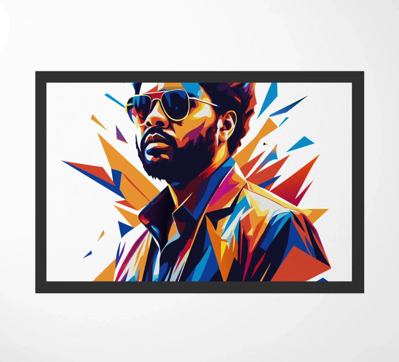 Khalid Portrait in WPAP Pop Art zerbino da vectorartnesia