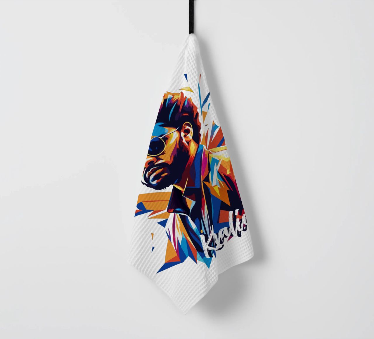 Khalid Portrait in WPAP Pop Art canovaccio da cucina da vectorartnesia