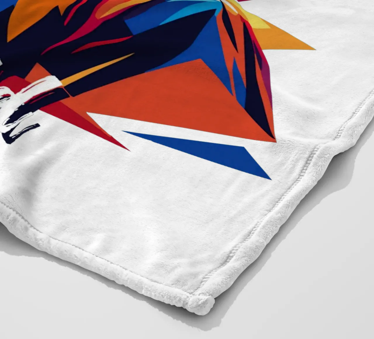 Khalid Portrait in WPAP Pop Art coperta in pile da vectorartnesia