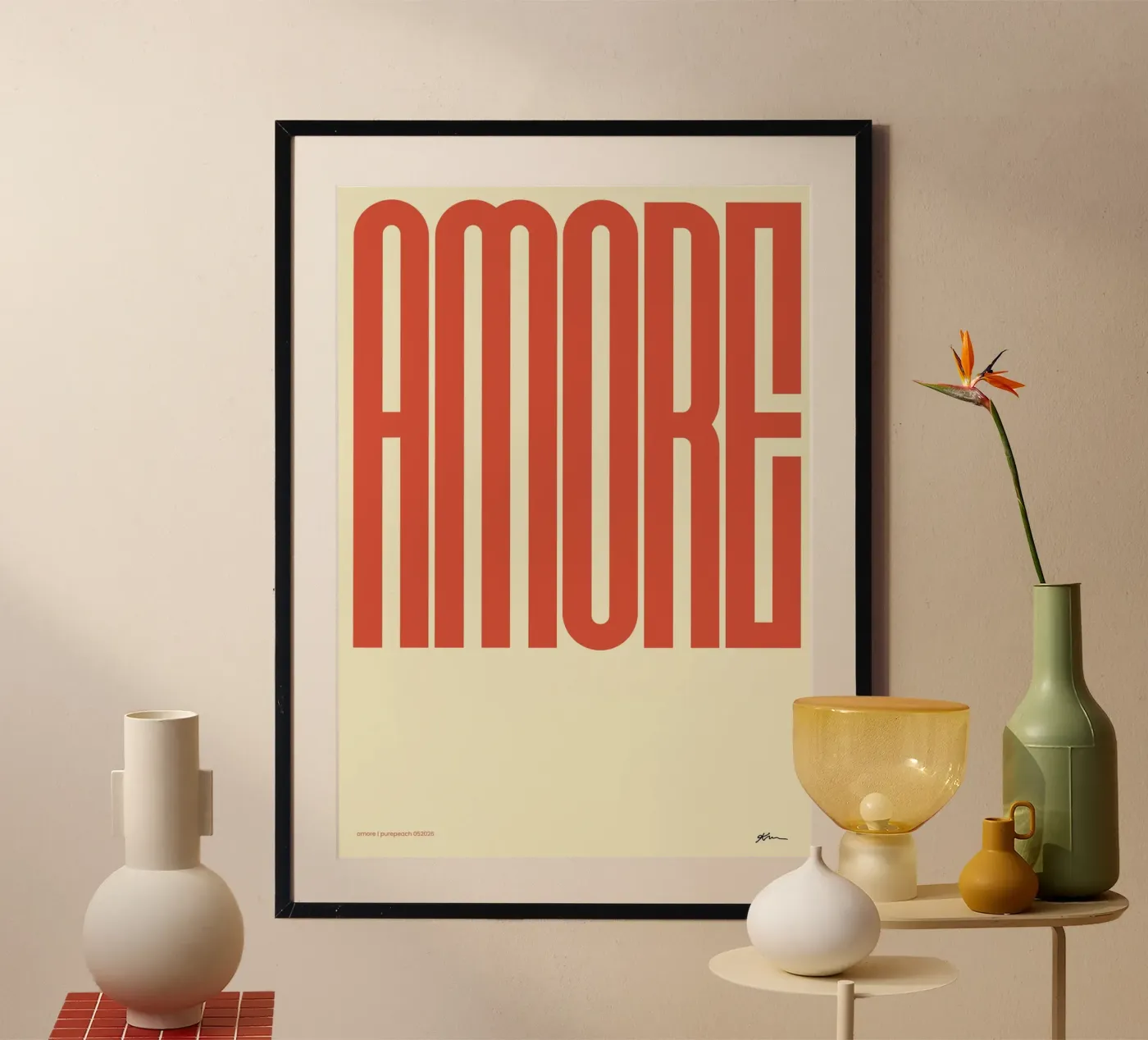 Amore poster da PurePeachArt