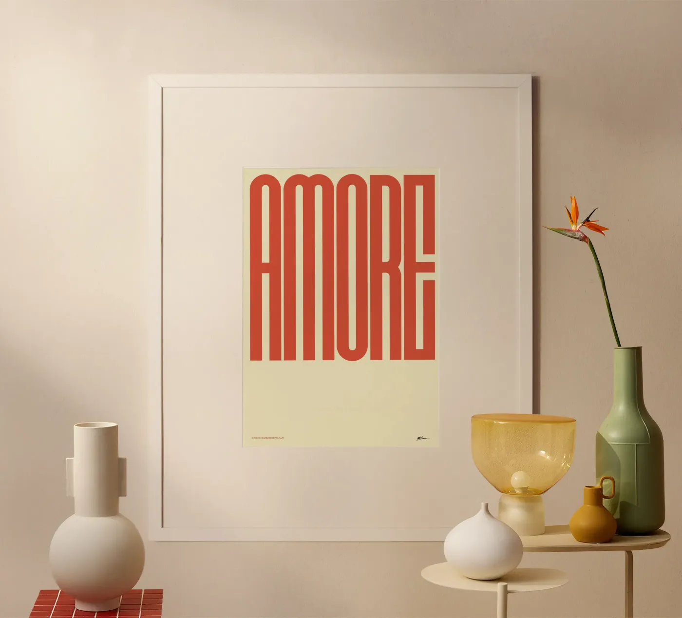 Amore poster da PurePeachArt