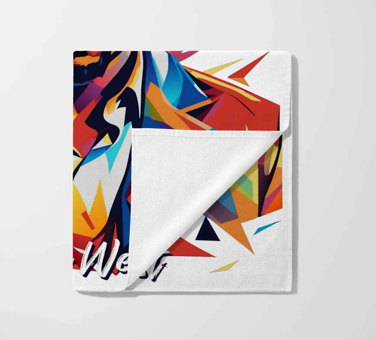 Kanye West Portrait in WPAP Pop Art telo mare da vectorartnesia