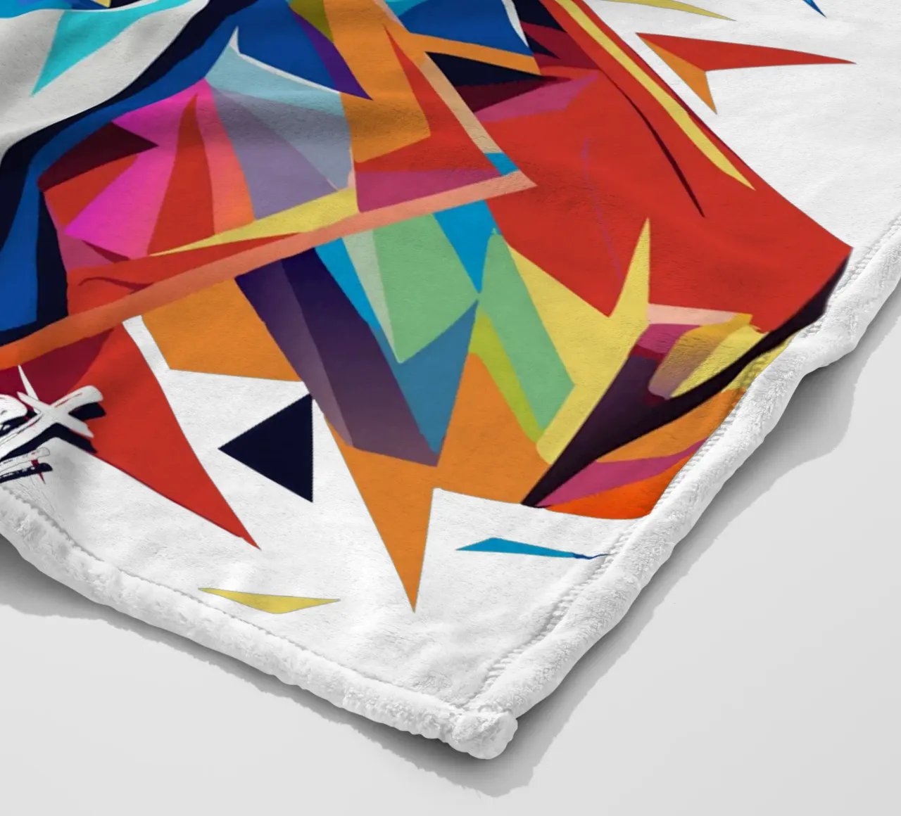 Kanye West Portrait in WPAP Pop Art coperta in pile da vectorartnesia