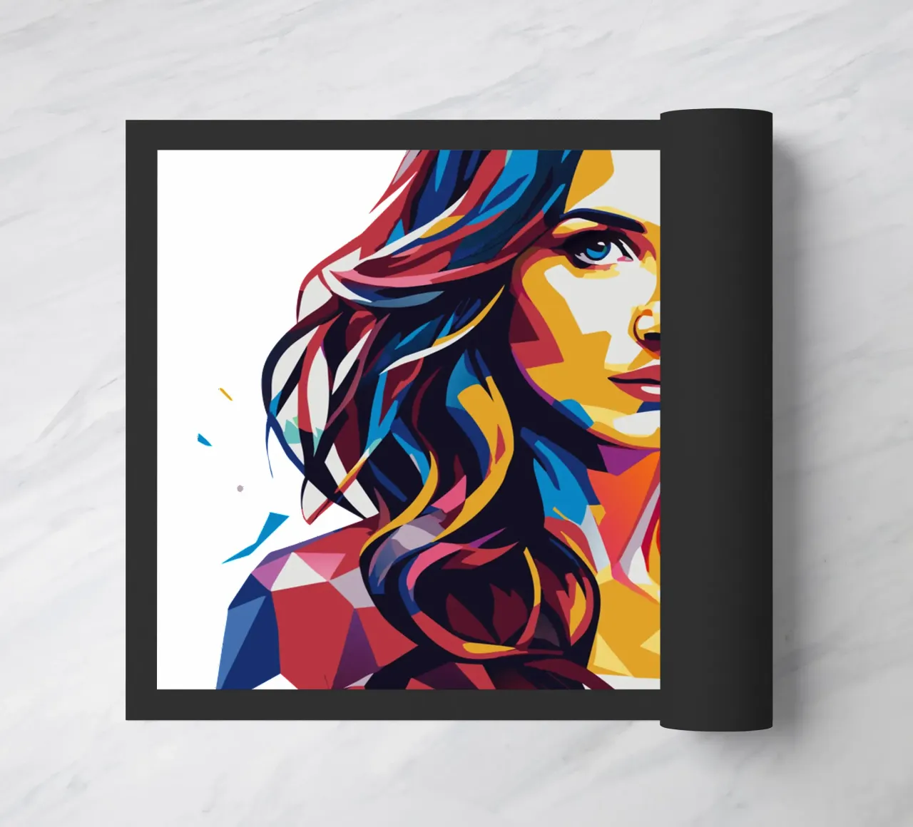 Kacey Musgraves Portrait in WPAP Pop Art zerbino da vectorartnesia