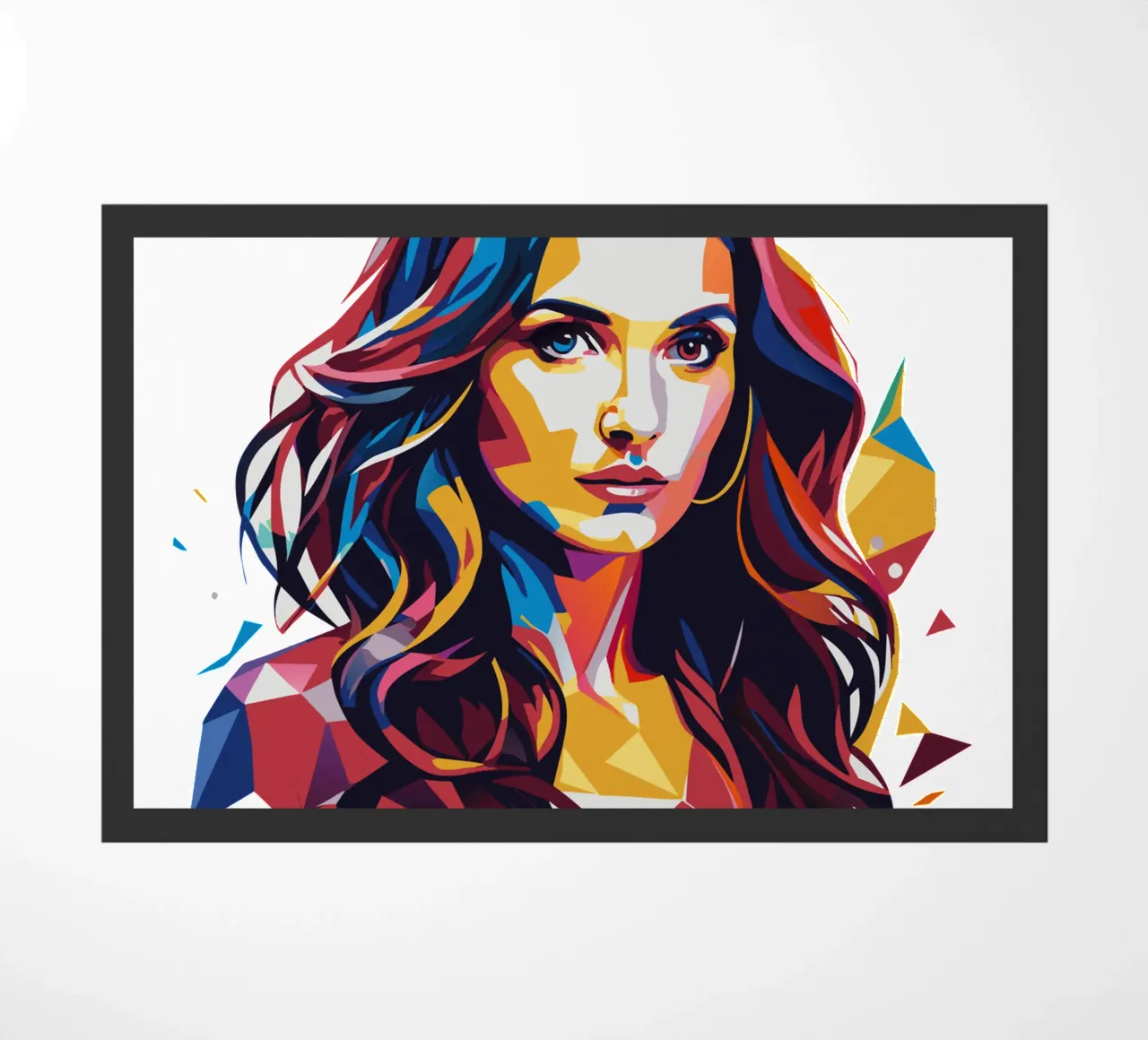 Kacey Musgraves Portrait in WPAP Pop Art zerbino da vectorartnesia