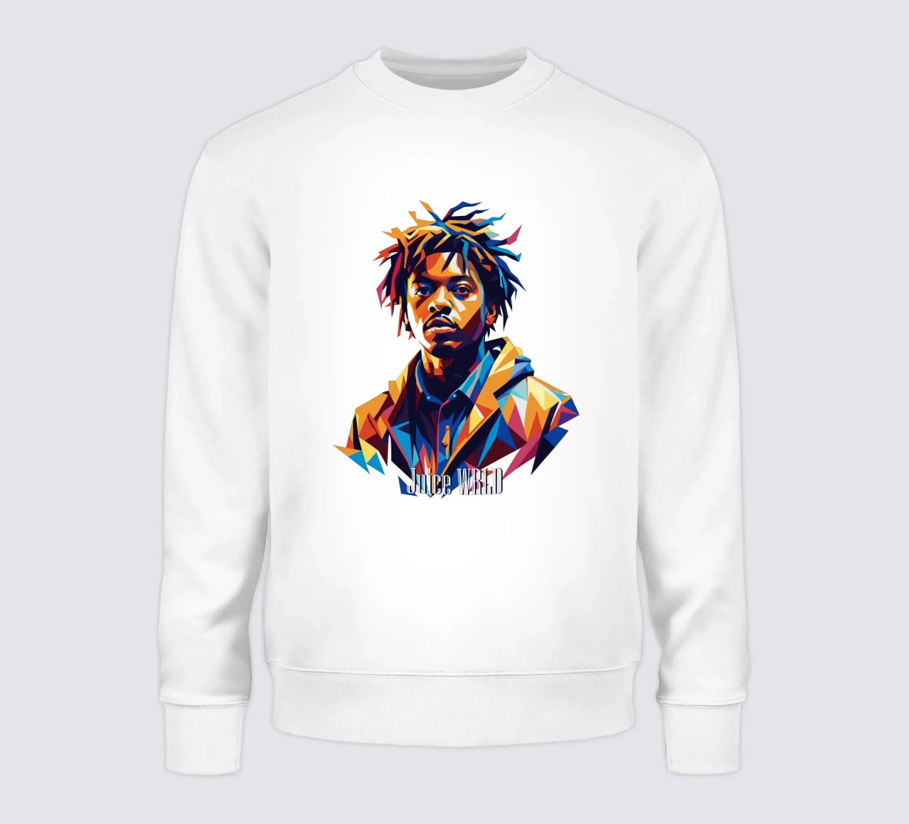 Juice WRLD Portrait in WPAP Pop Art felpa da vectorartnesia