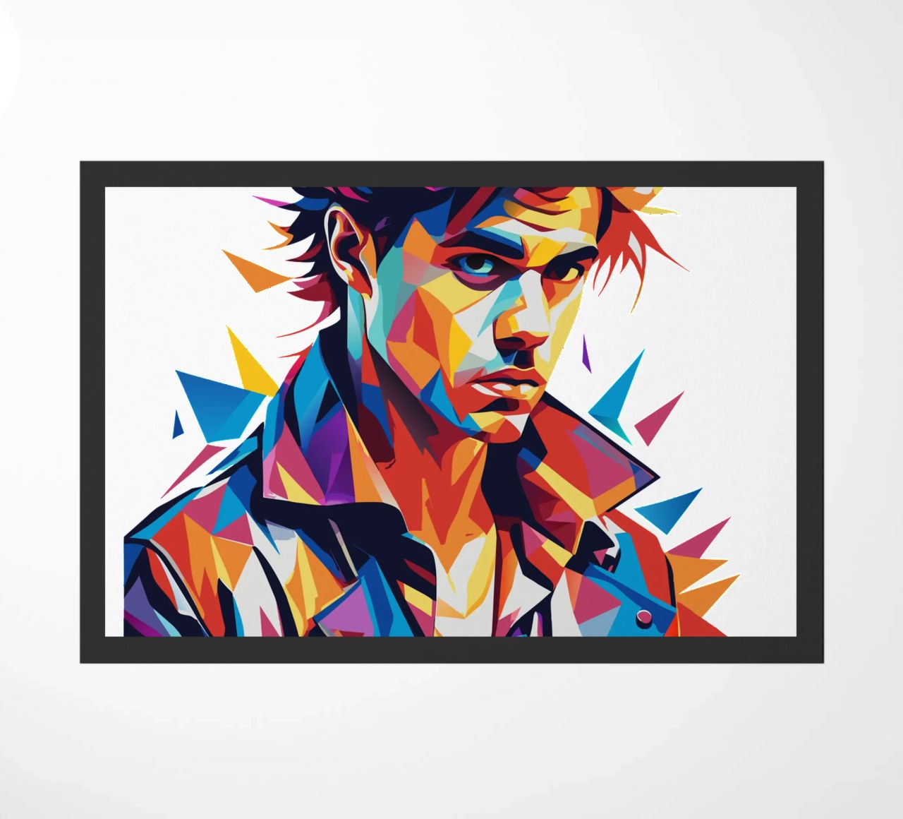 Justin Bieber Portrait in WPAP Pop Art zerbino da vectorartnesia