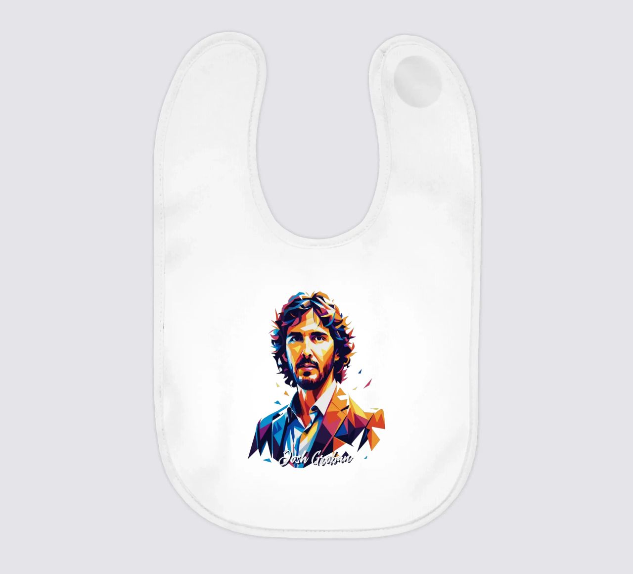 Josh Groban Portrait in WPAP Pop Art bavaglino da vectorartnesia