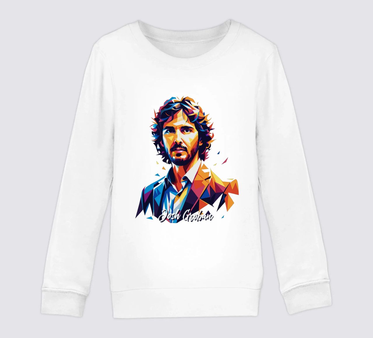 Josh Groban Portrait in WPAP Pop Art felpa bambino da vectorartnesia