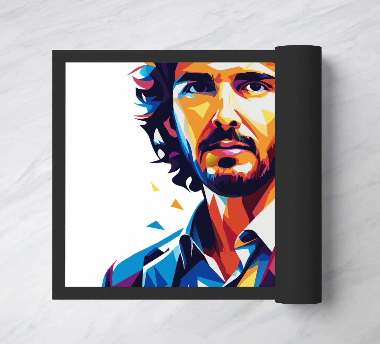 Josh Groban Portrait in WPAP Pop Art zerbino da vectorartnesia