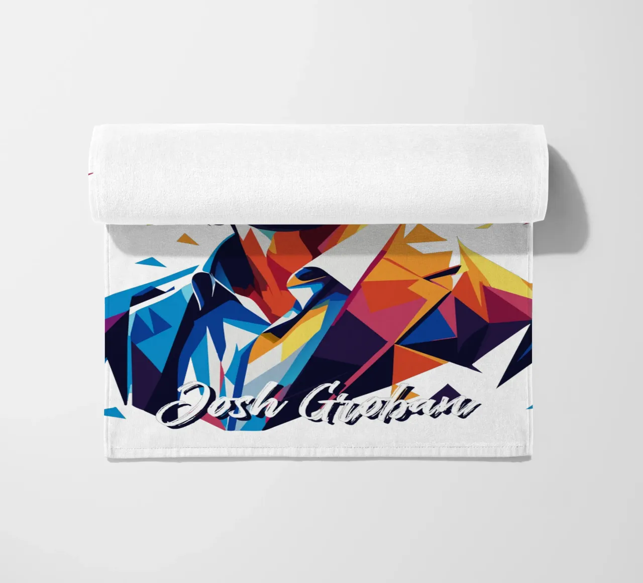 Josh Groban Portrait in WPAP Pop Art telo mare da vectorartnesia