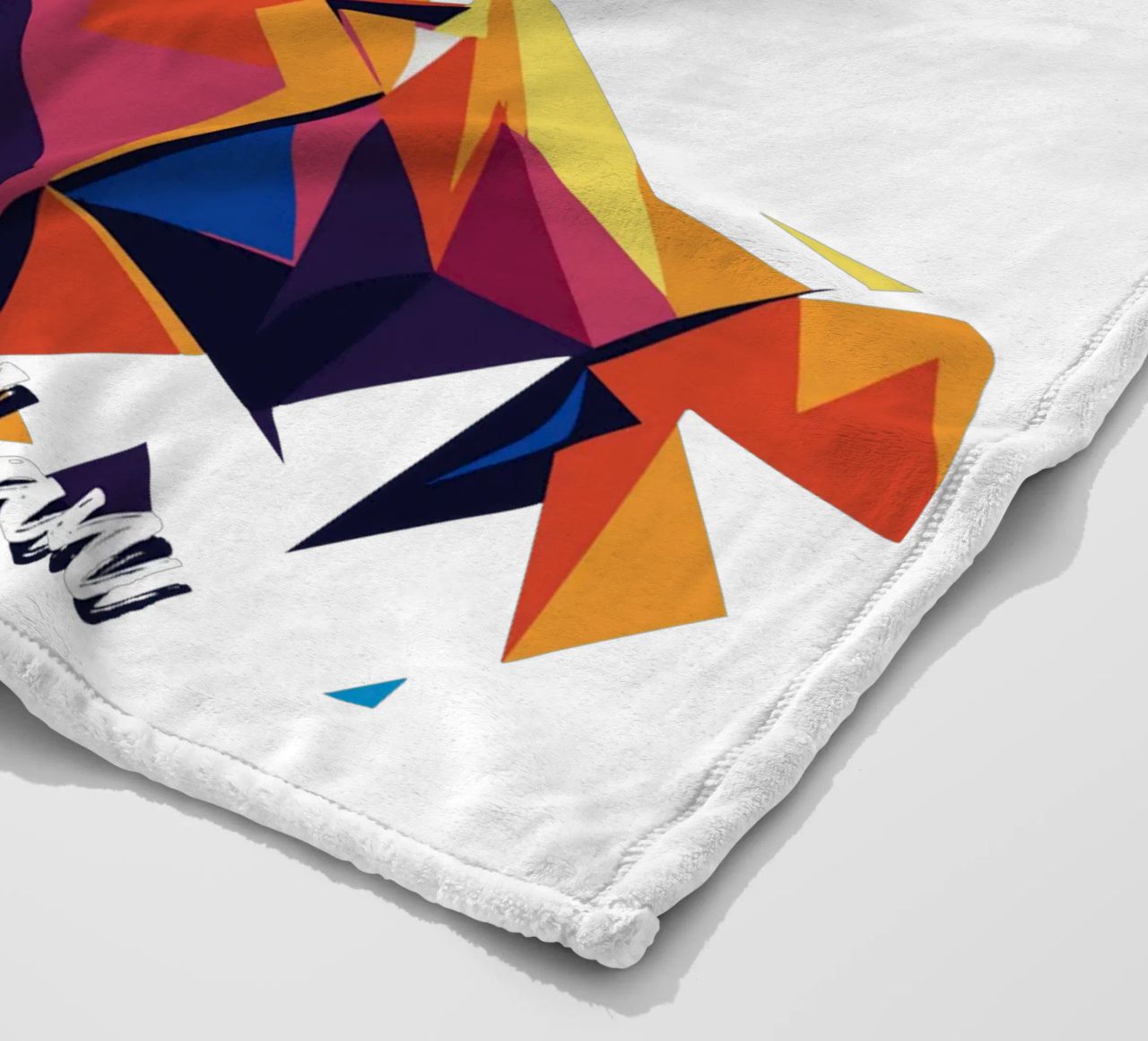 Josh Groban Portrait in WPAP Pop Art coperta in pile da vectorartnesia