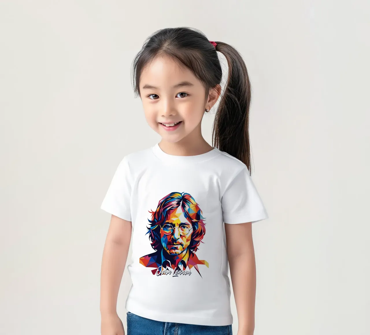 John Lennon #2 in WPAP Pop Art t-shirt bambini da vectorartnesia