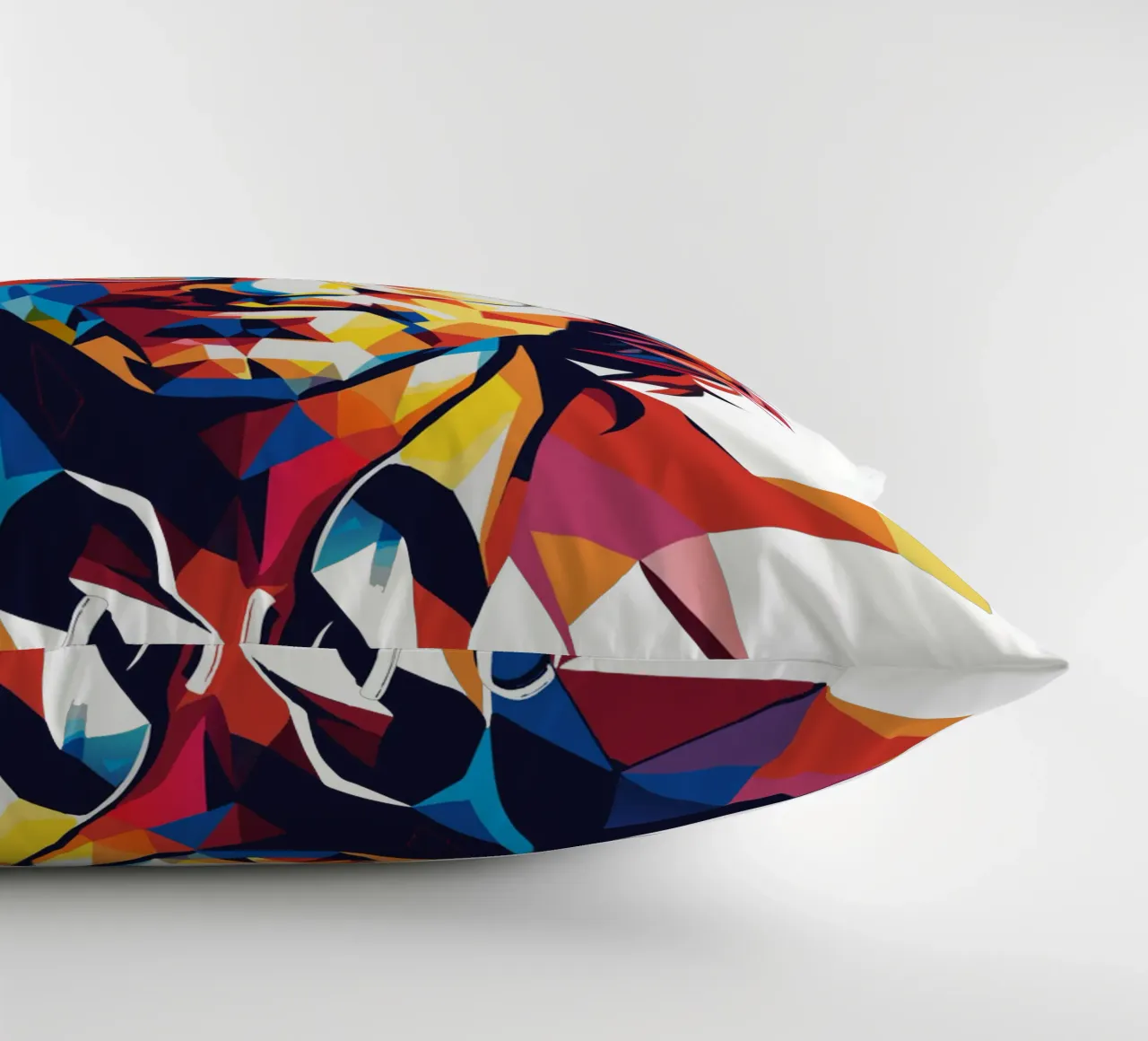 John Lennon #2 in WPAP Pop Art cuscino da vectorartnesia