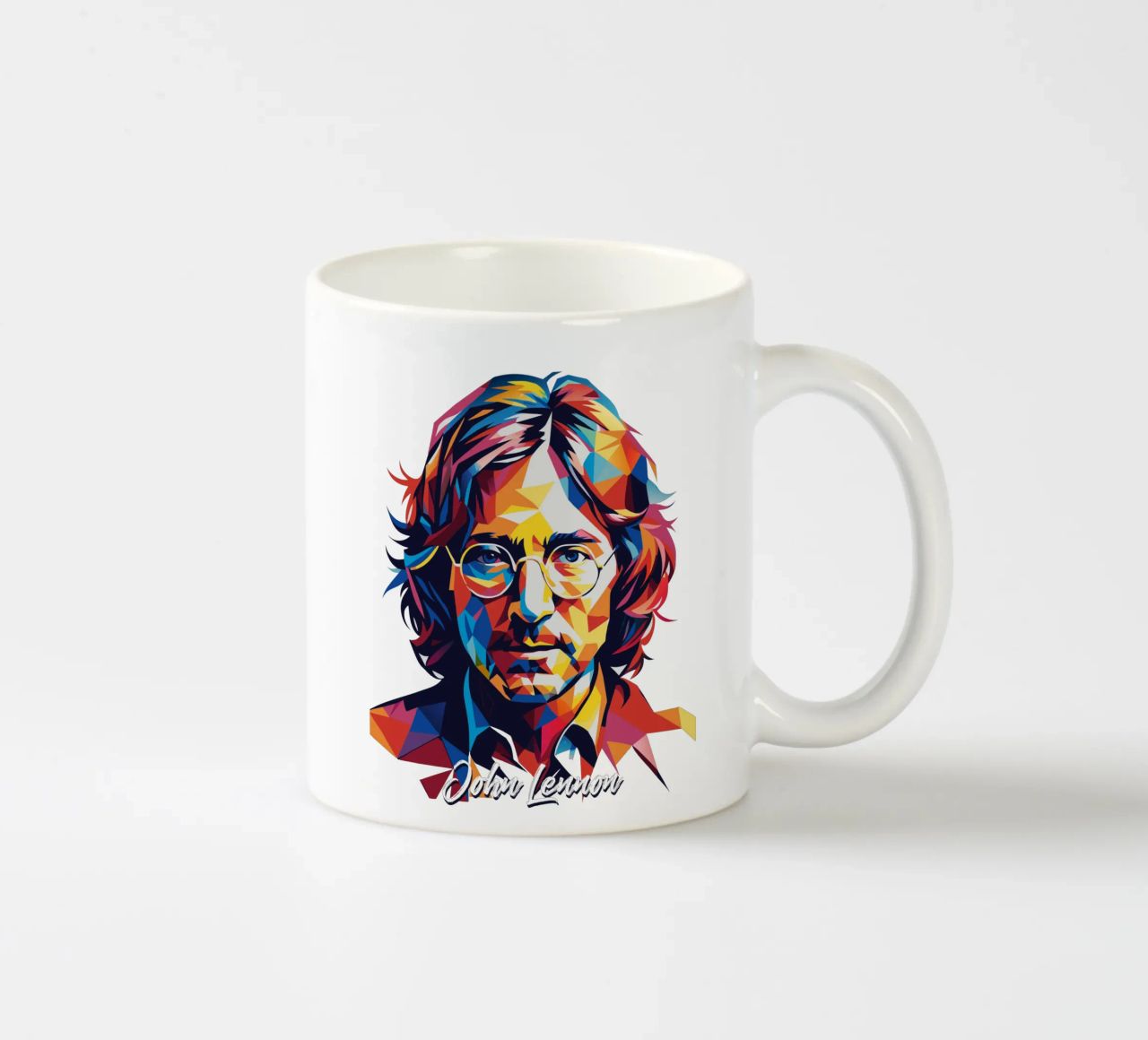 John Lennon #2 in WPAP Pop Art tazza in ceramica da vectorartnesia