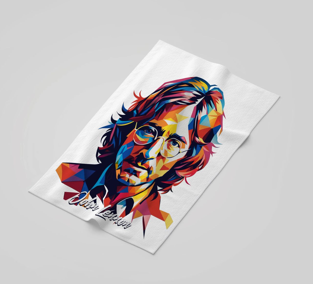 John Lennon #2 in WPAP Pop Art telo mare da vectorartnesia