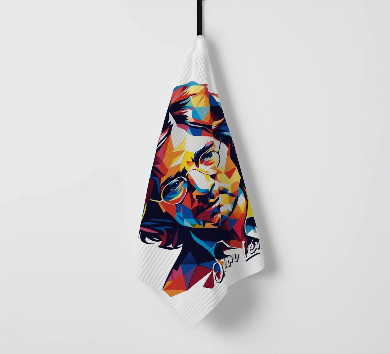 John Lennon #2 in WPAP Pop Art canovaccio da cucina da vectorartnesia