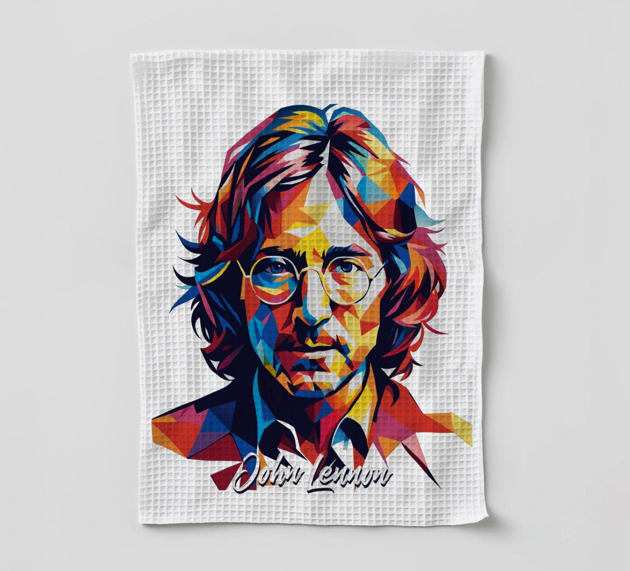 John Lennon #2 in WPAP Pop Art canovaccio da cucina da vectorartnesia