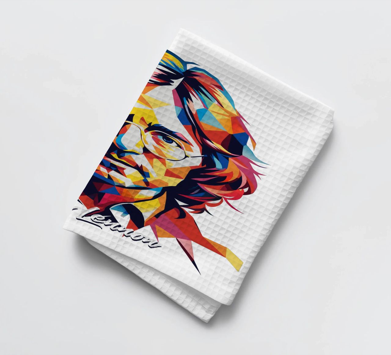 John Lennon #2 in WPAP Pop Art canovaccio da cucina da vectorartnesia