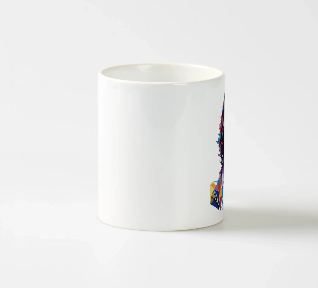 Ritratto di Jim Morrison in WPAP Pop Art tazza in ceramica da vectorartnesia