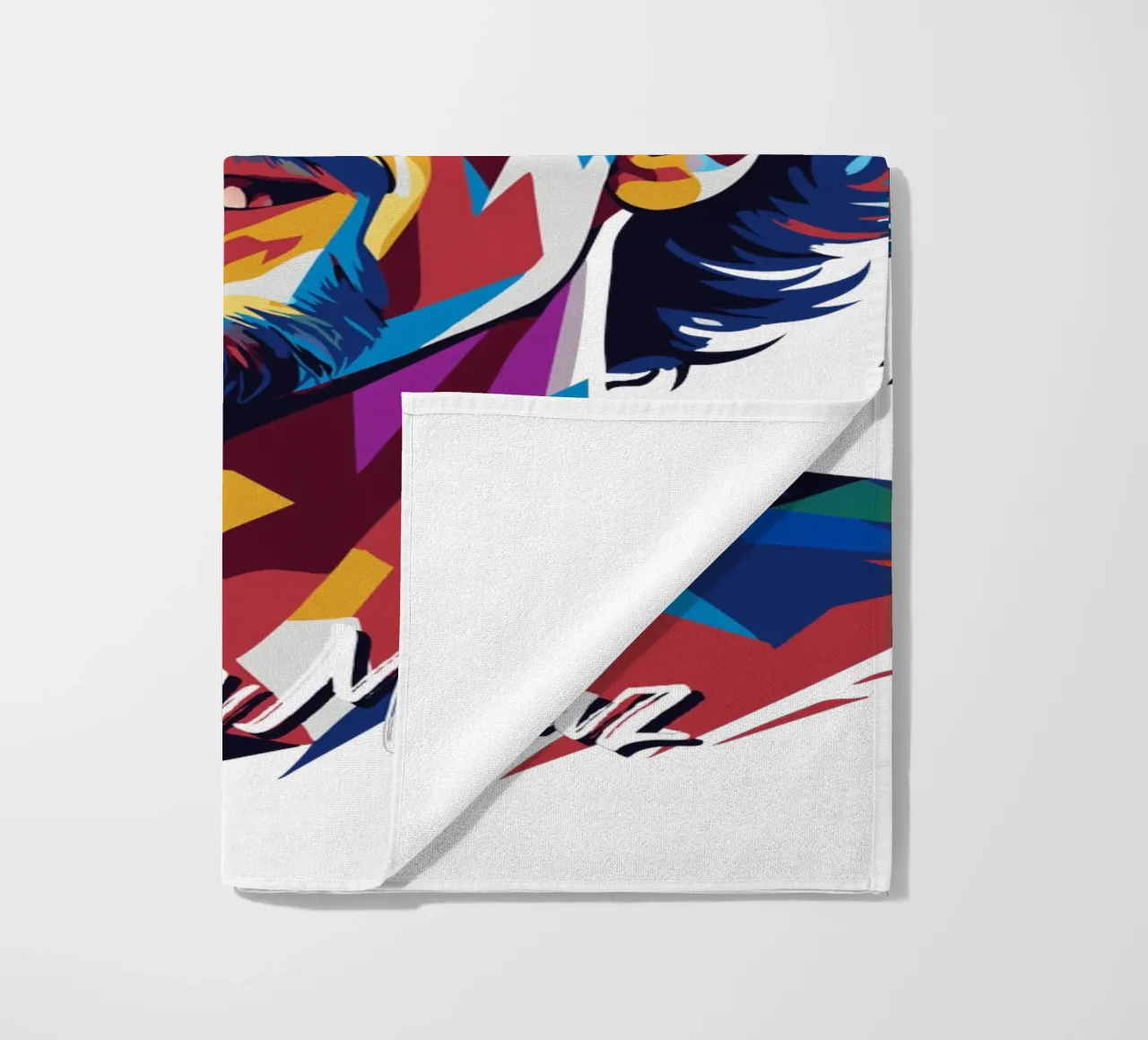 Jason Mraz Portrait in WPAP Pop Art telo mare da vectorartnesia