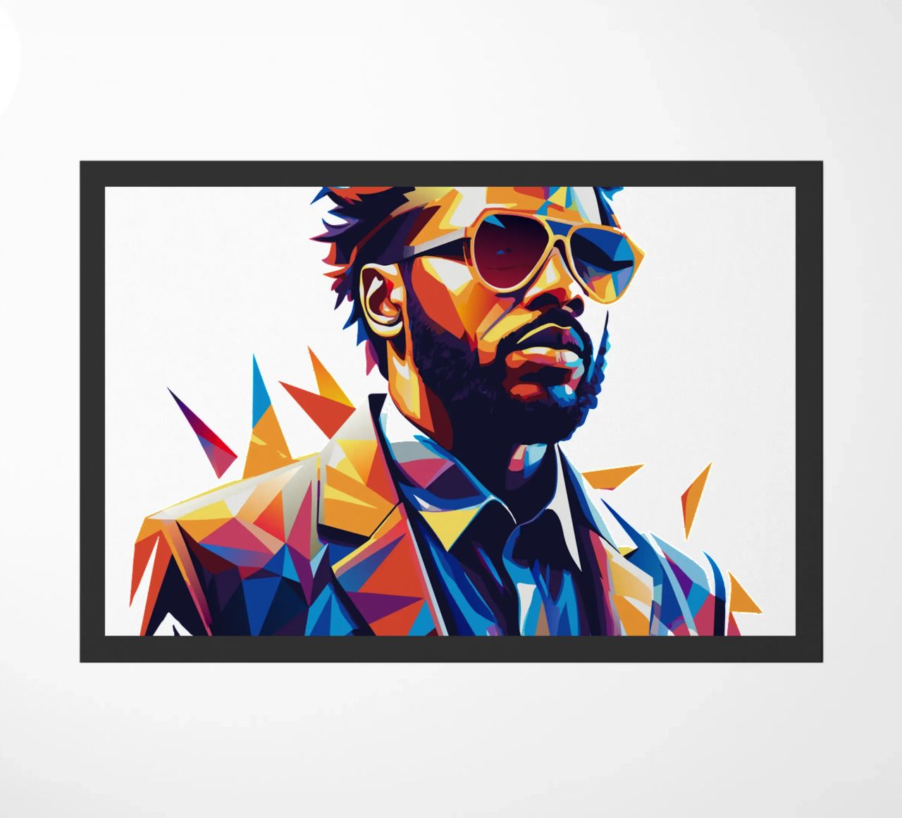 Jason Derulo Portrait in WPAP Pop Art zerbino da vectorartnesia