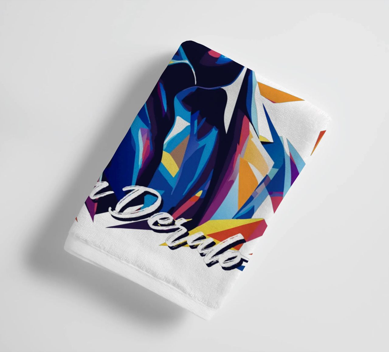 Jason Derulo Portrait in WPAP Pop Art asciugamano da bagno da vectorartnesia