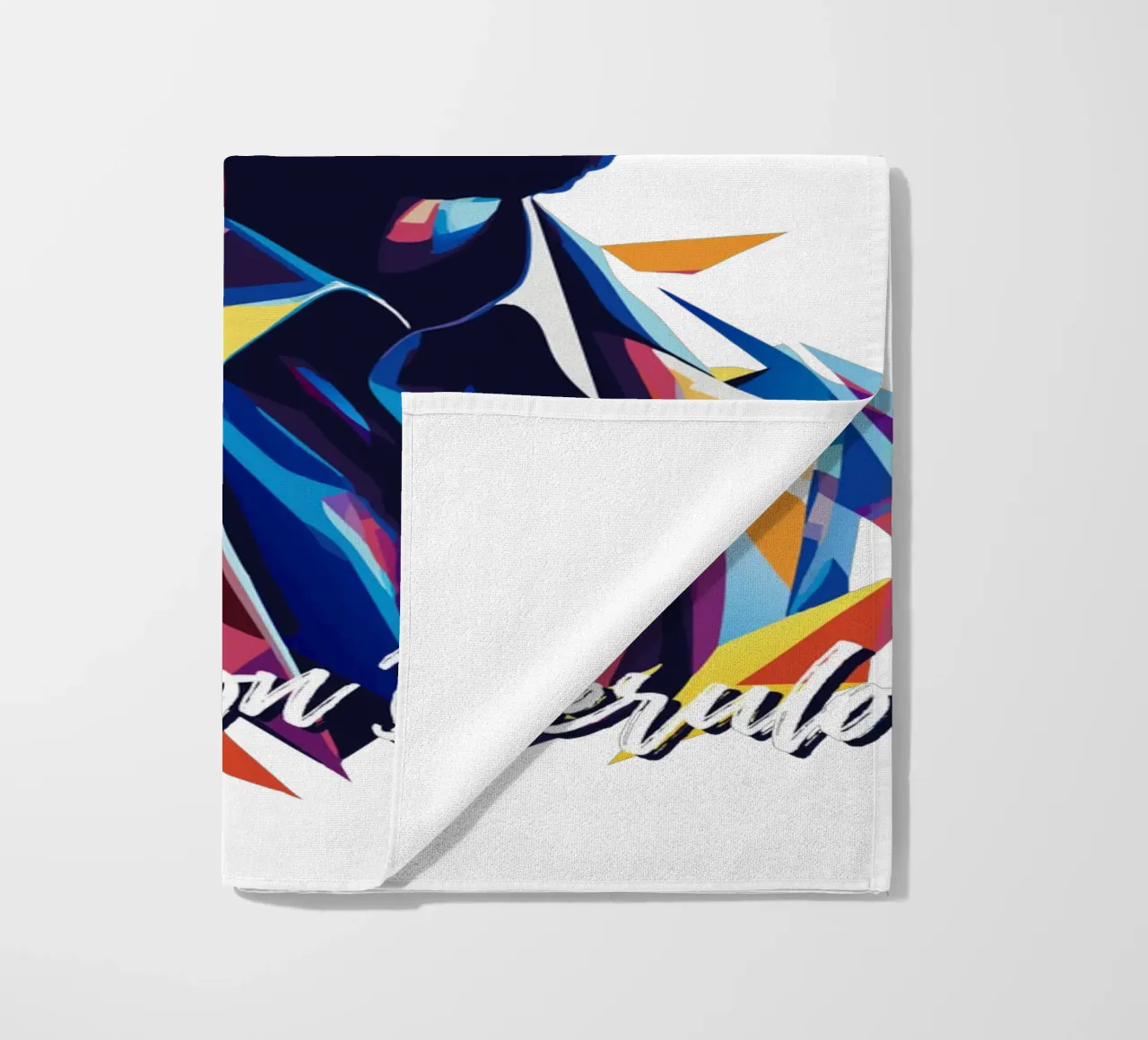 Jason Derulo Portrait in WPAP Pop Art telo mare da vectorartnesia