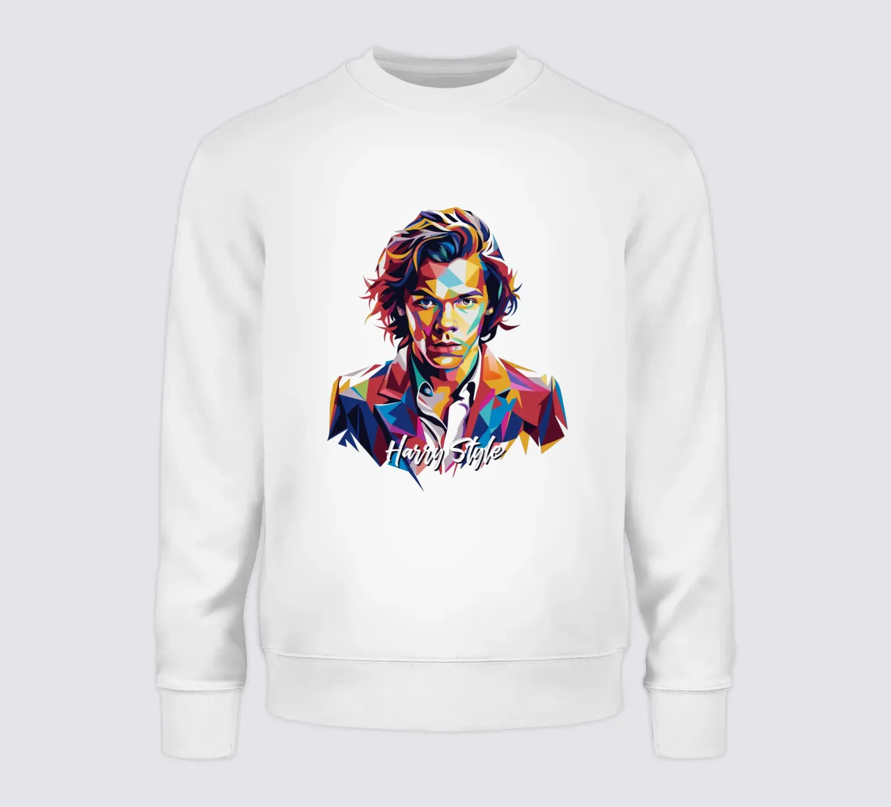 Harry Style Portrait in WPAP Pop Art felpa da vectorartnesia