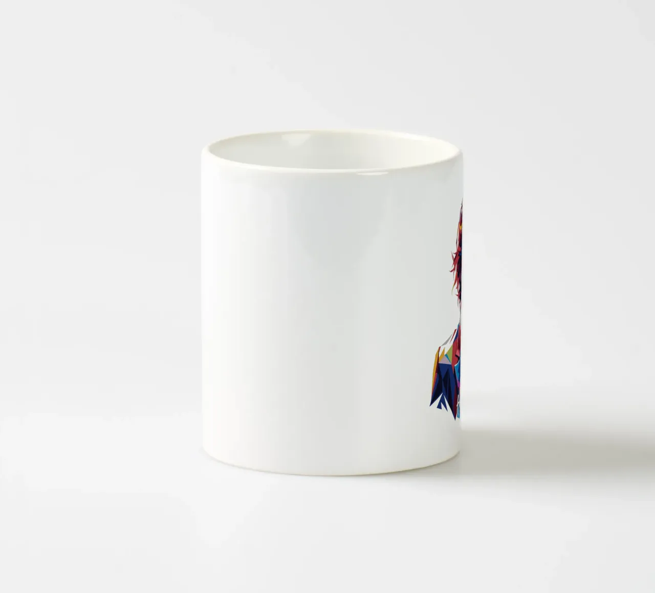 Harry Style Portrait in WPAP Pop Art taza de cerámica de vectorartnesia
