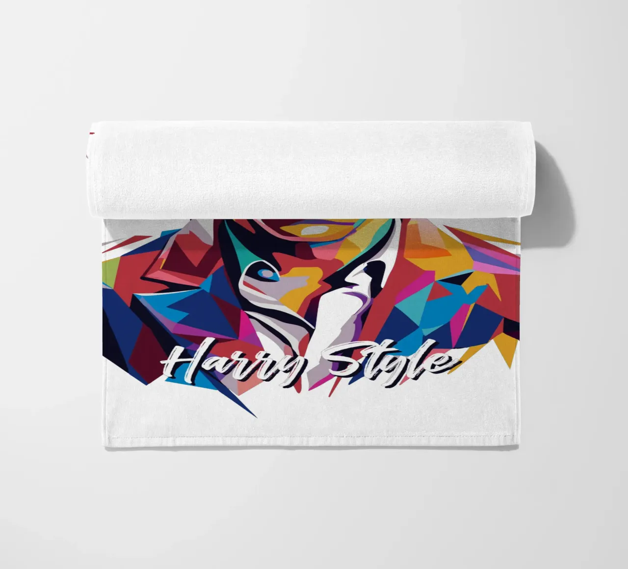 Harry Style Portrait in WPAP Pop Art telo mare da vectorartnesia