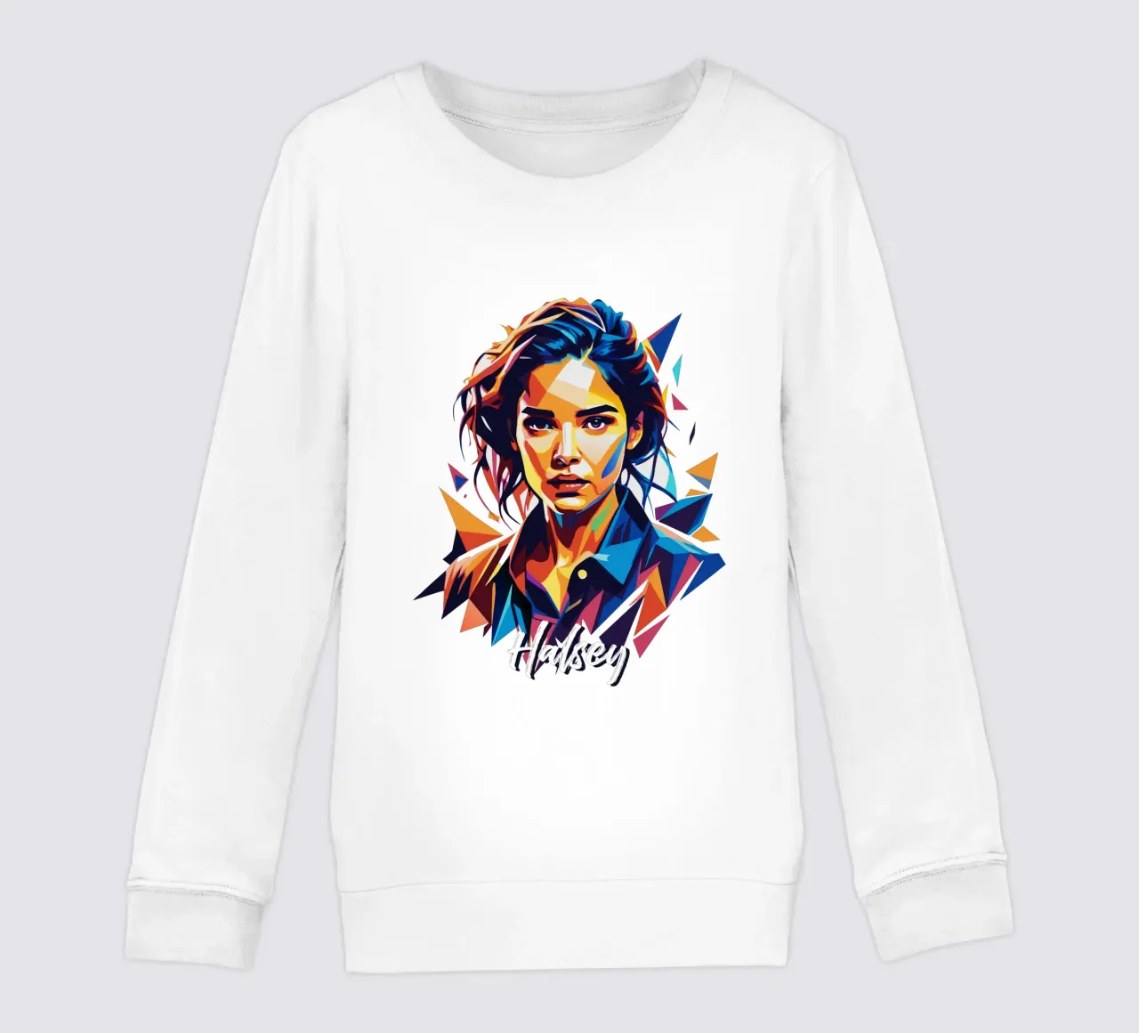 Ritratto di Halsey in WPAP Pop Art felpa bambino da vectorartnesia