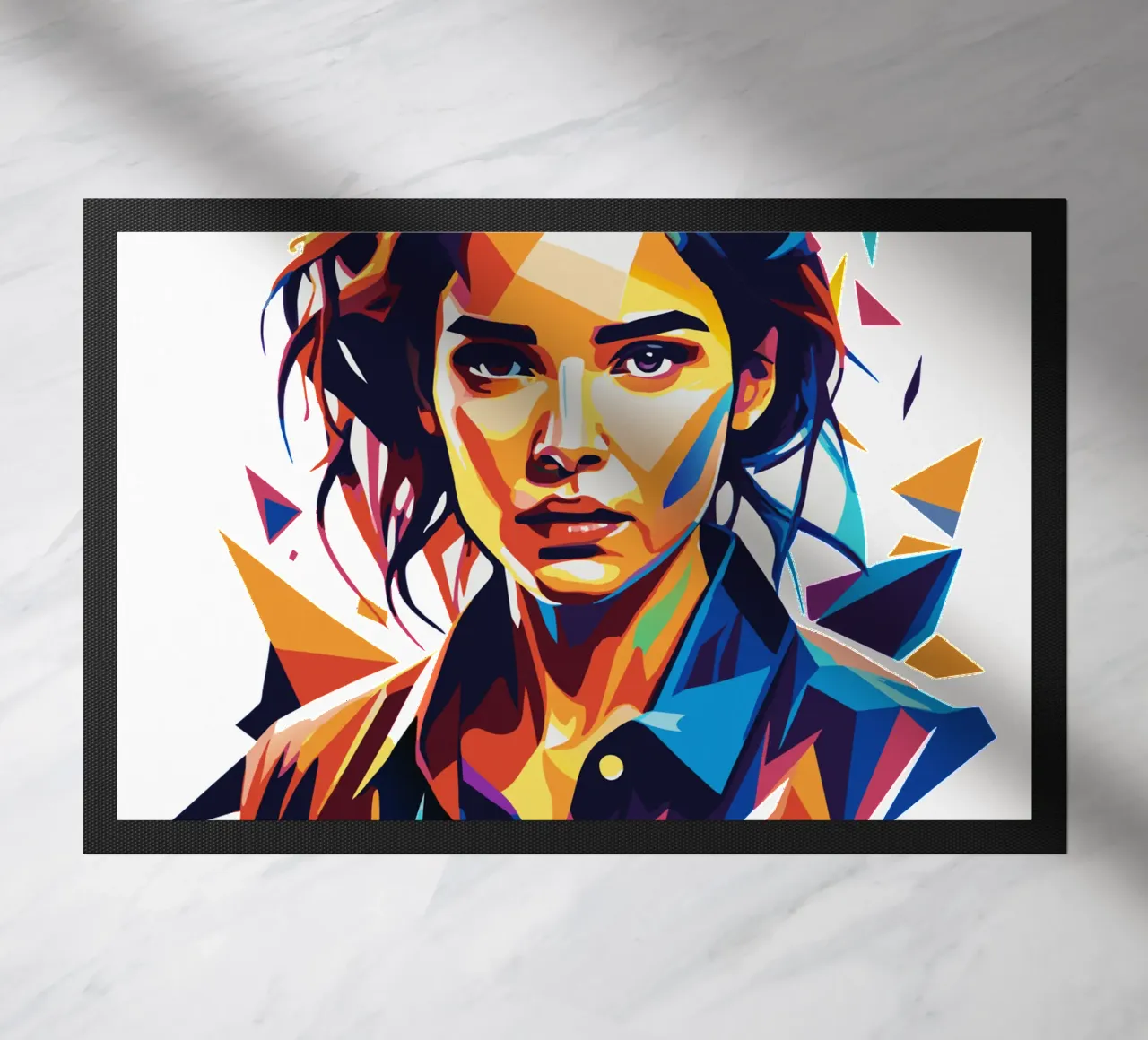 Ritratto di Halsey in WPAP Pop Art zerbino da vectorartnesia