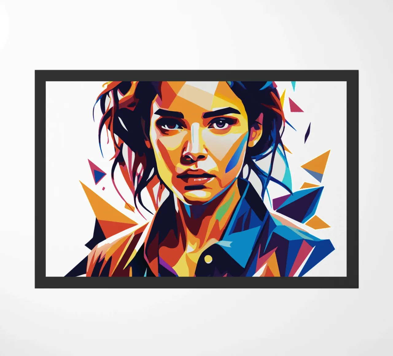 Ritratto di Halsey in WPAP Pop Art zerbino da vectorartnesia