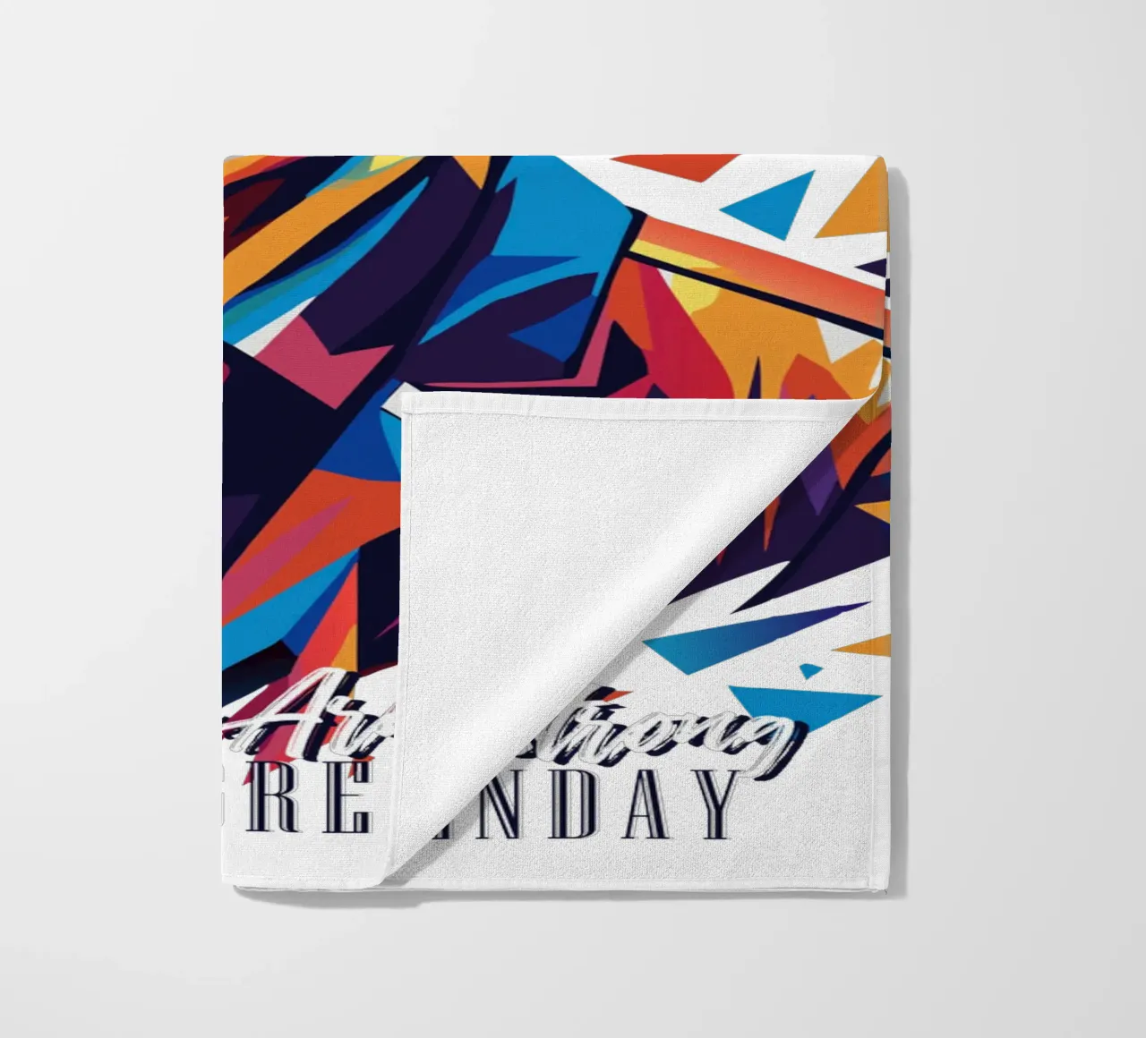 Billie Joe Armstrong Portrait in WPAP Pop Art telo mare da vectorartnesia