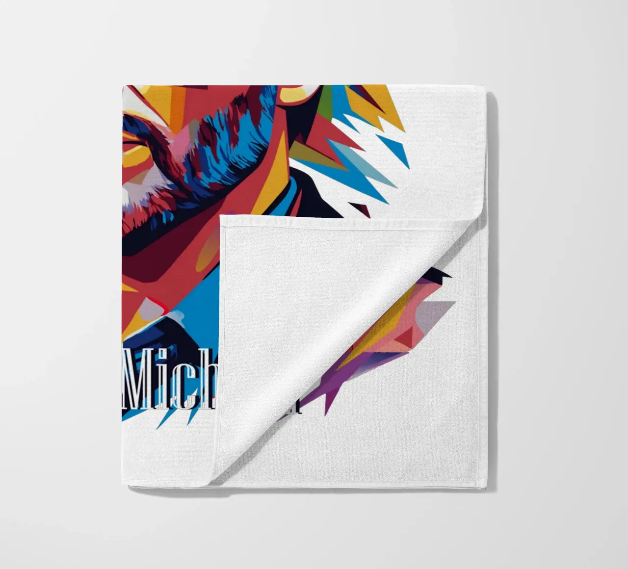 George Michael Portrait in WPAP Pop Art telo mare da vectorartnesia