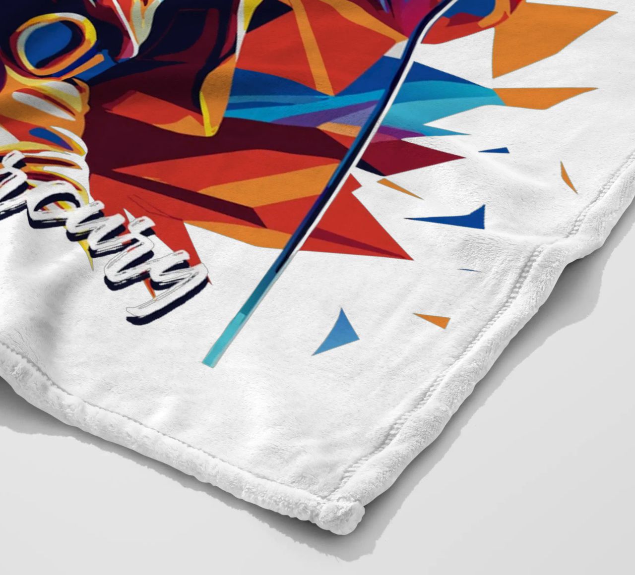 Freddie Mercury in WPAP Pop Art Fleecedecke von vectorartnesia