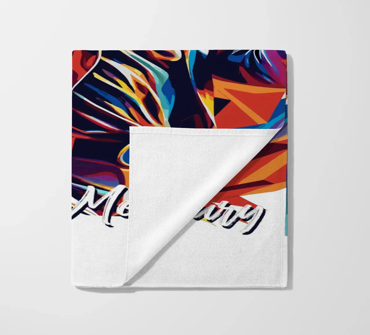 Freddie Mercury in WPAP Pop Art telo mare da vectorartnesia