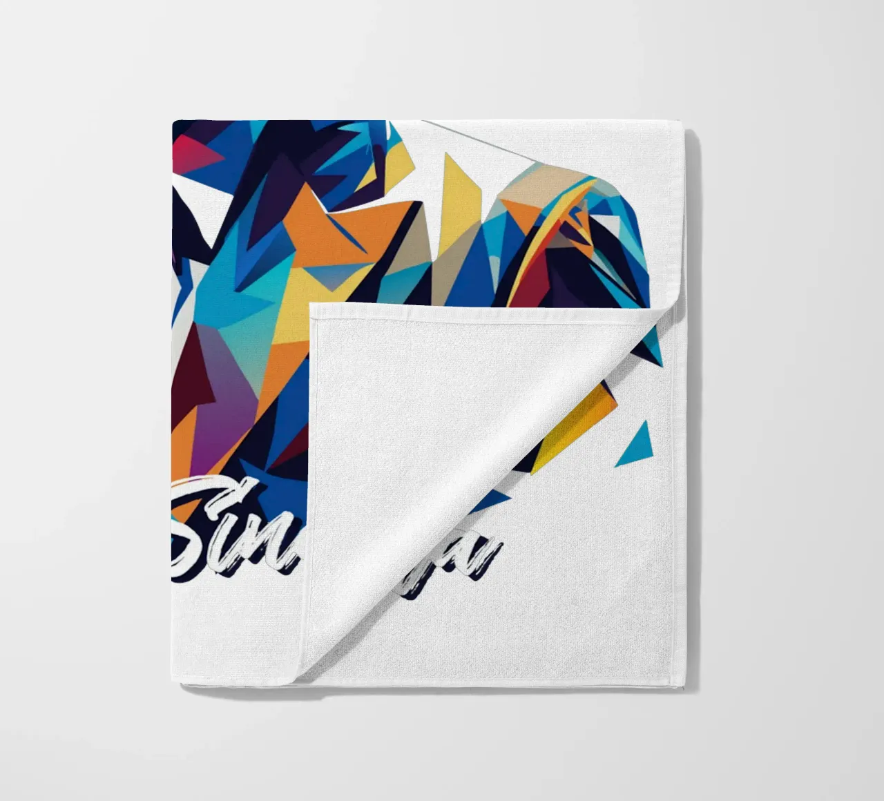 Frank Sinatra Portrait in WPAP Pop Art telo mare da vectorartnesia