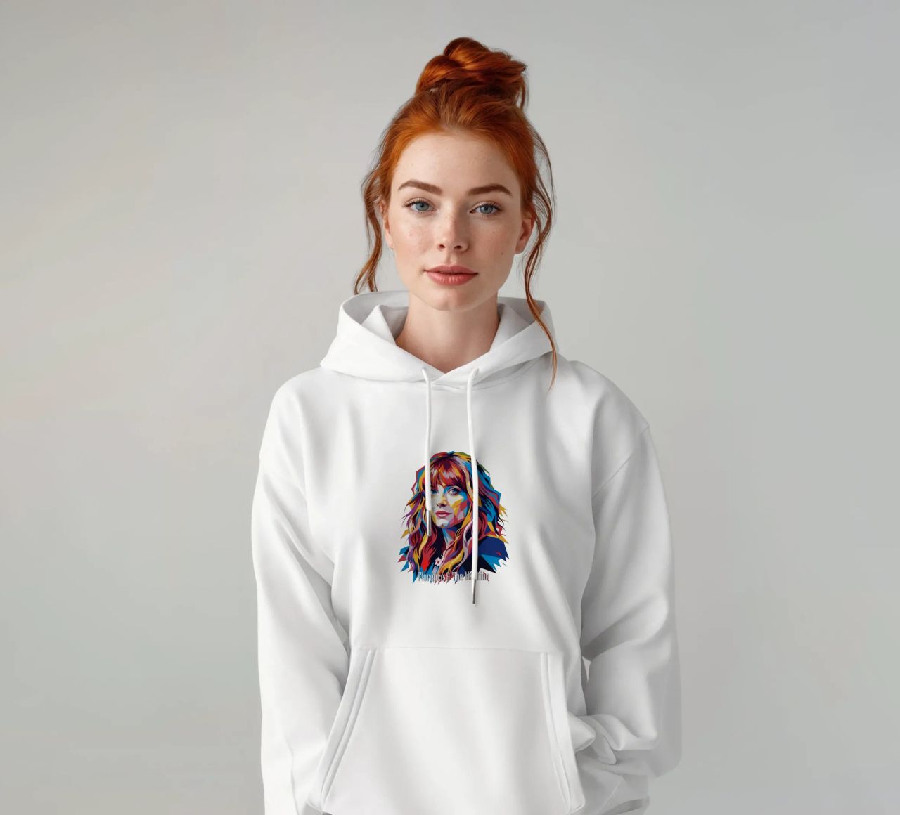 Florence and The Machine in WPAP Pop Art felpa con cappuccio da vectorartnesia