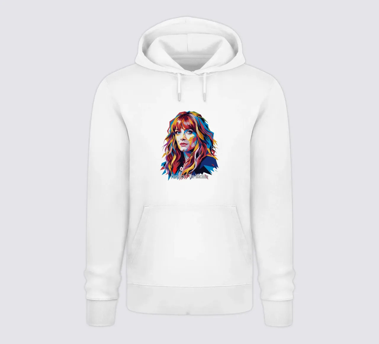 Florence and The Machine in WPAP Pop Art felpa con cappuccio da vectorartnesia