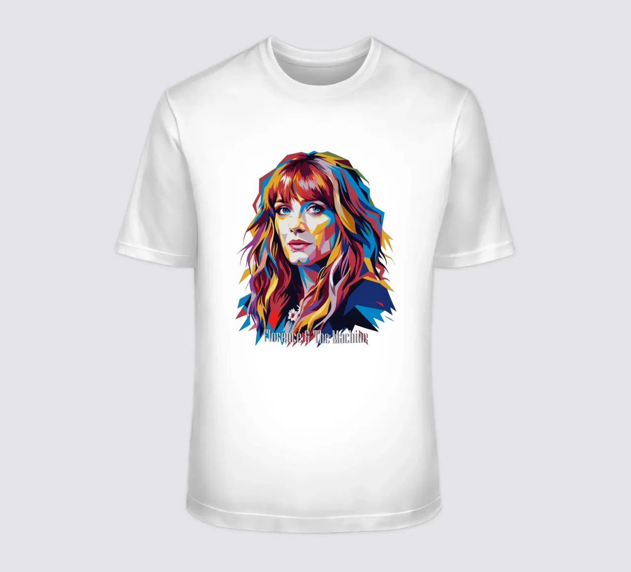 Florence and The Machine in WPAP Pop Art camiseta de vectorartnesia
