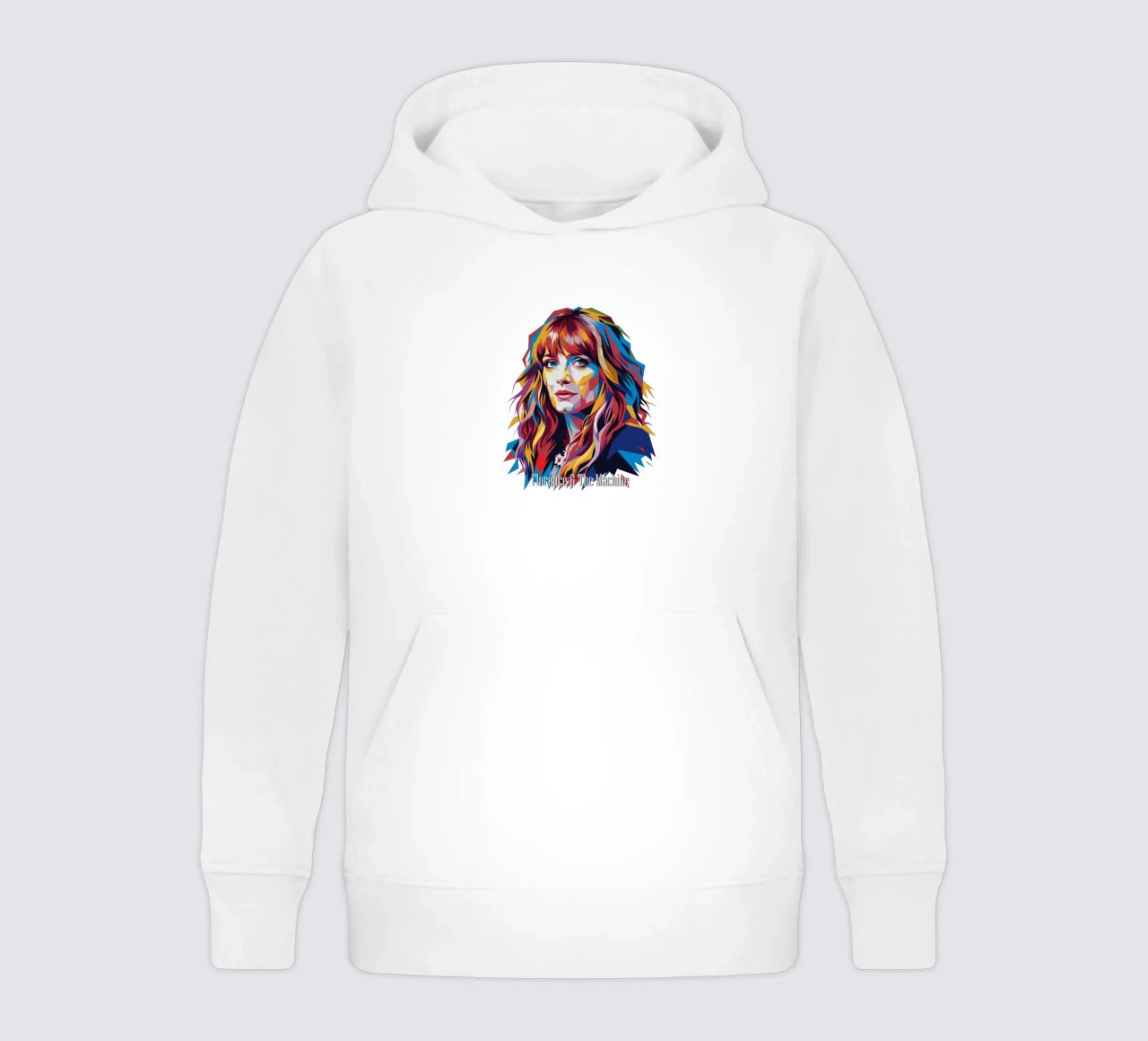 Florence and The Machine in WPAP Pop Art felpa bambino con cappuccio da vectorartnesia