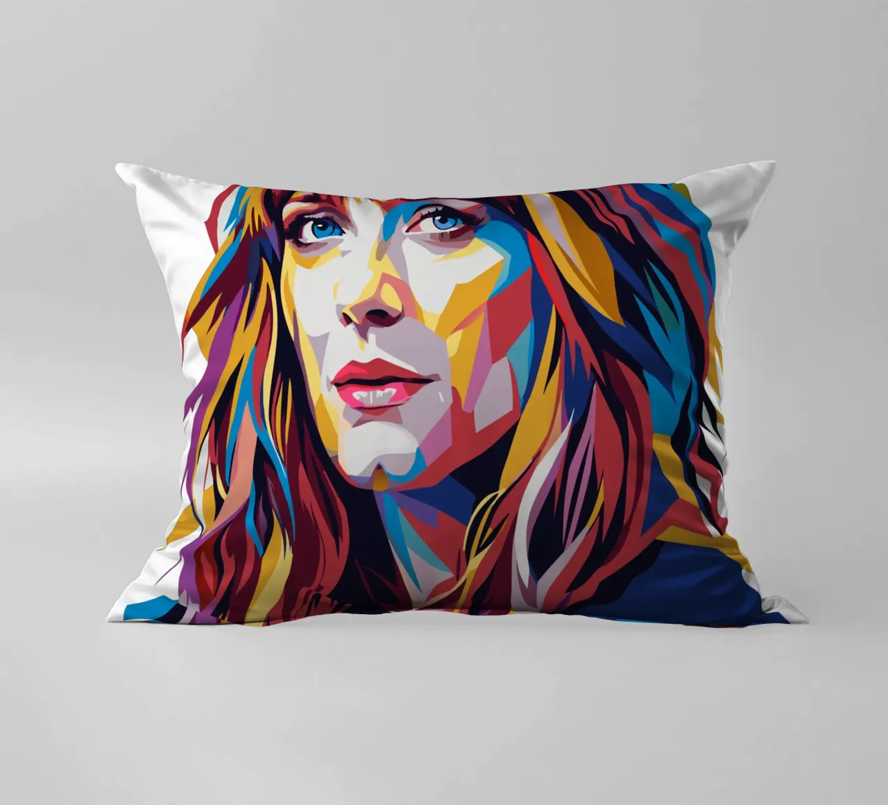 Florence and The Machine in WPAP Pop Art cuscino da vectorartnesia