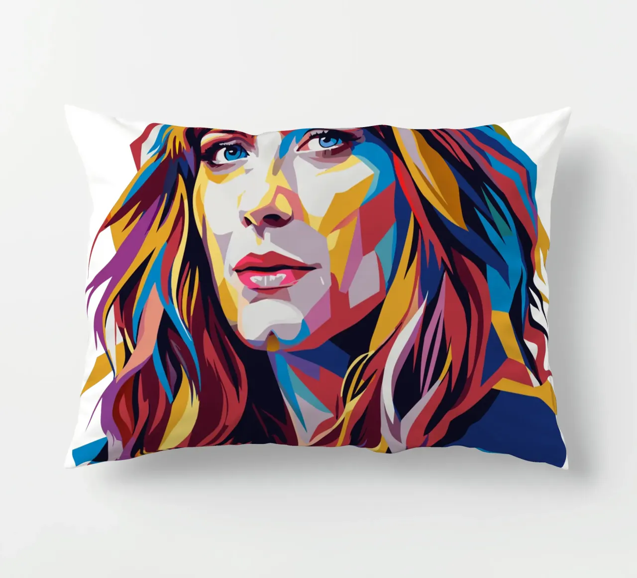 Florence and The Machine in WPAP Pop Art cojín de vectorartnesia