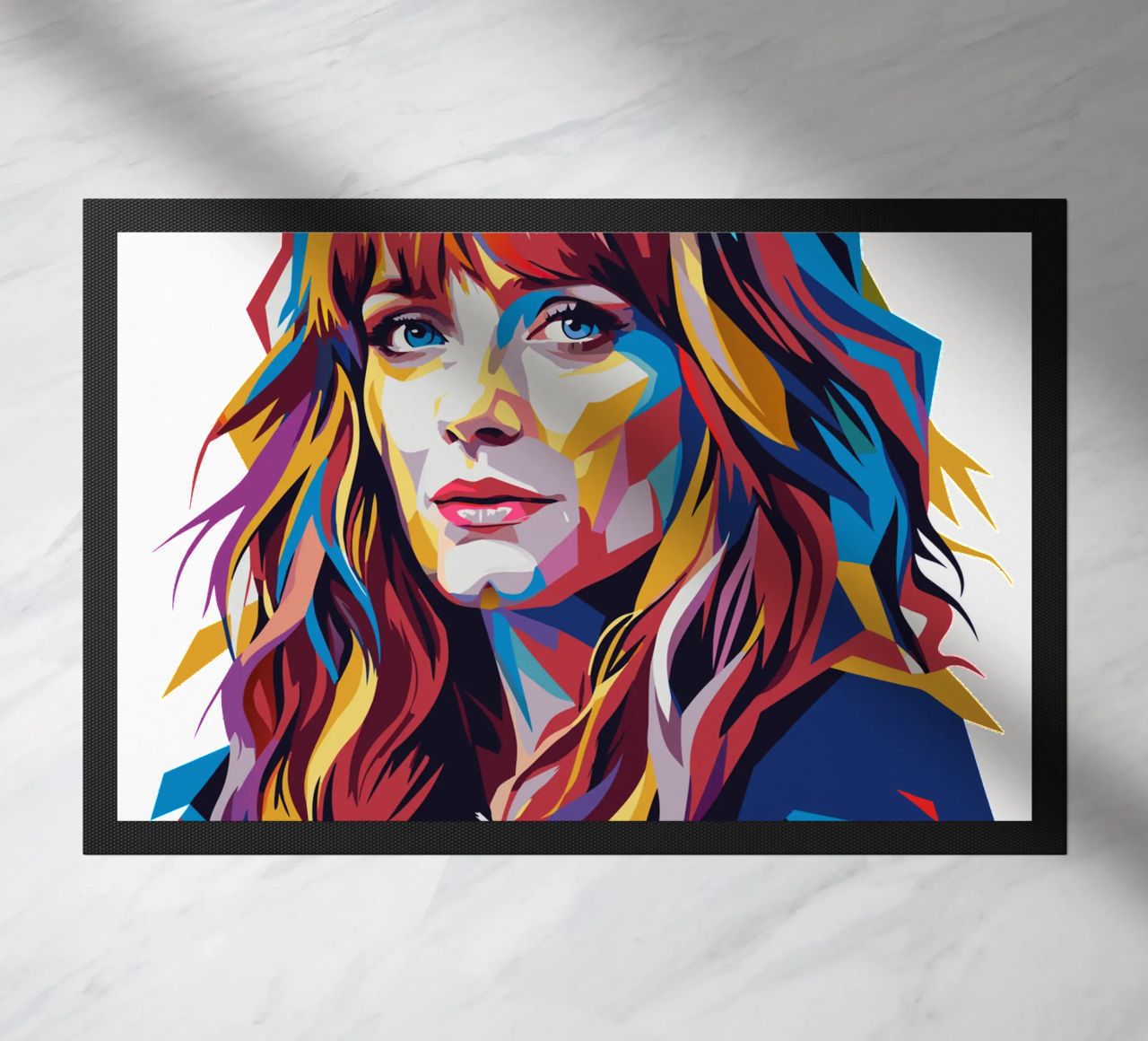 Florence and The Machine in WPAP Pop Art zerbino da vectorartnesia