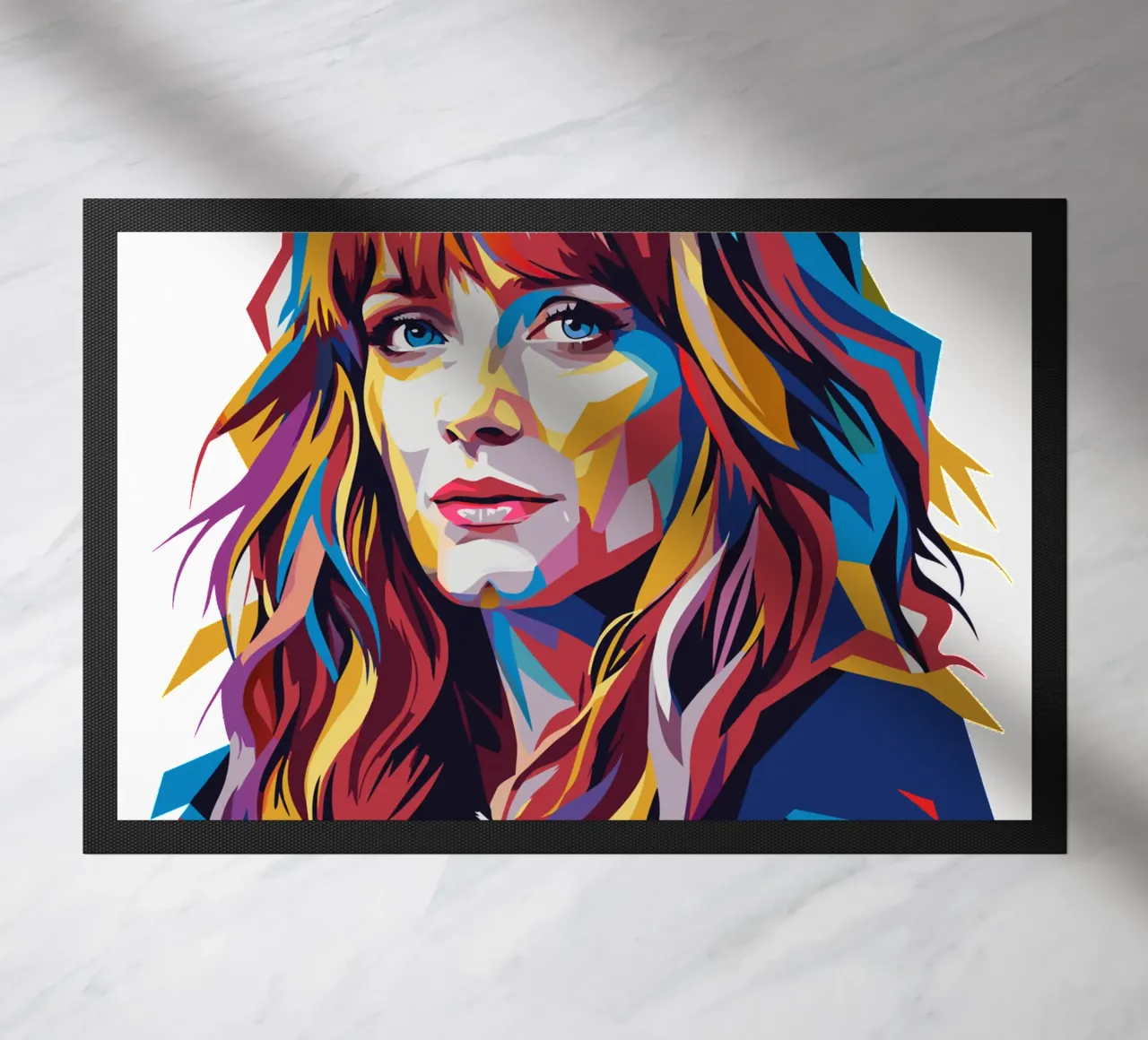 Florence and The Machine in WPAP Pop Art zerbino da vectorartnesia